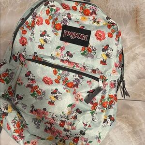 Jansport Kids' Floral Mickey Mouse Backpack